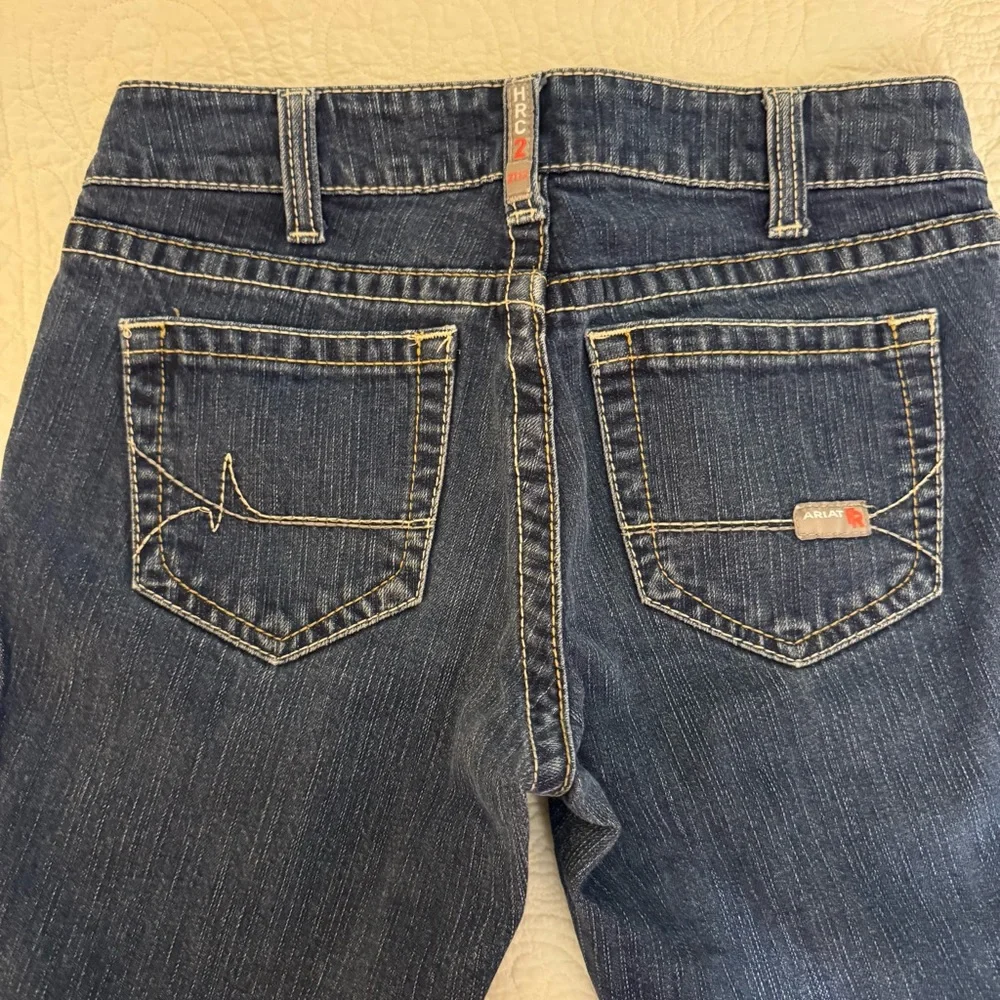 Ariat Dark Blue Straight Leg Jeans - Picture 5 of 13